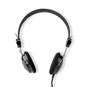 Kablede On-Ear Hovedtelefoner | 3.5 mm | Kabellængde: 1.10 m | Sort