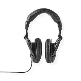 Over-Ear vezetékes fejhallgató | Kábel hossz: 2.50 m | Hangerő szabályozás | Fekete