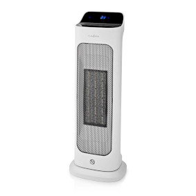Ceramic PTC Fan Heater | 1400 / 2000 W | 2 Heat Modes | Adjustable thermostat | Rotates automatically | Overheating protection | Fall over protection | Remote control | Timer