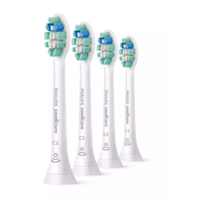 HX9024/10 Replacement Brush Sonicare C2 Optimal Plaque Defence 4-pack White
