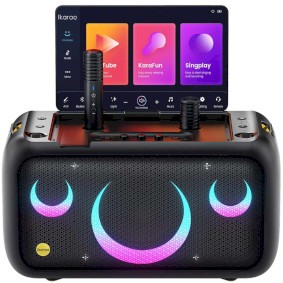 Break X1 Portable Karaoke speaker with 13.3” touch screen