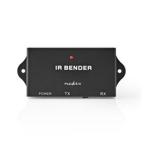 IR Remote Control Extender | Signal range: 7.0 m | 3 Devices | ABS | Black