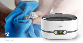 Nettoyeur de bijoux à ultrasons Alimentation secteur 230 V AC 50 Hz