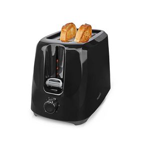 Toaster | 2 Steckplätze | Bräunungsstufen: 6 | Schwarz