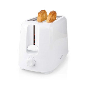 Toaster | 2 Steckplätze | Bräunungsstufen: 6 | Weiss