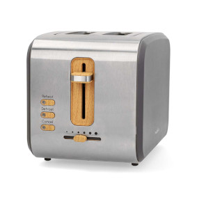 Toaster | Soft Touch Series | 2 Slots | Browning levels: 6 | Defrost feature | Grey
