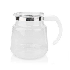 Glass Coffee Jug | Compatible with: Moccamaster K / KB/ 1 0PL / Excellent 10S | 1.2 l | White