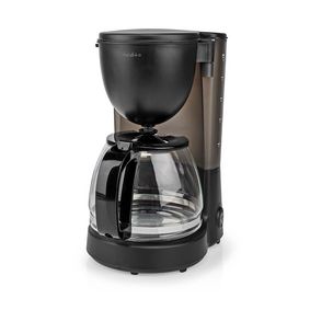 Coffee Maker | Maximum capacity: 1.25 l | Number of cups at once: 10 | Keep warm feature | Black