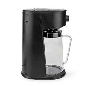  LITIFO Iced Tea Maker and Iced Coffee Maker Brewing System with  2-quart Pitcher, sliding strength selector for Taste Customization,  Stainless Steel Decoration (Black): Home & Kitchen