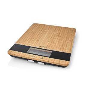 Kitchen Scales, Digital, Plastic / Wood