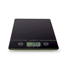 Mainstays Tempered Glass Slimline Digital Scale, Black