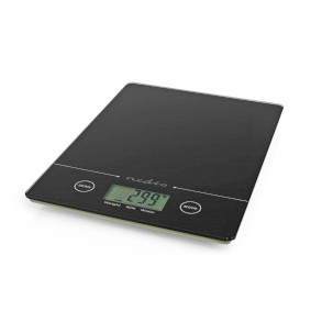 Mainstays Tempered Glass Slimline Digital Scale, Black