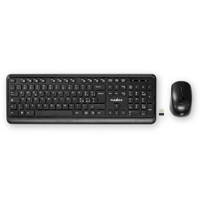 Mouse and Keyboard Set | Wireless | Mouse and keyboard connection: USB | 800 / 1200 / 1600 dpi | Adjustable DPI | QWERTY | IT Layout