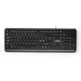 Wired Keyboard | USB-A | Multimedia | QWERTY | ND layout | Numerisk tastatur