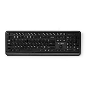 Wired Keyboard | USB-A | Multimedia | QWERTY | US layout | Numerisk tastatur