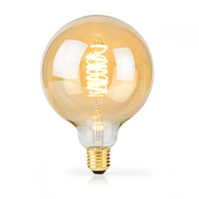 Lampadina a filamento LED E27 | G125 | 3.8 W | 250 lm | 2100 K | Bianco molto caldo | 1 pz.