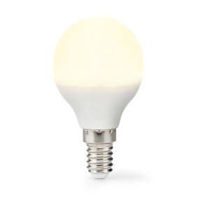 LED Lamppu E14 | G45 | 2.8 W | 250 lm | 2700 K | Lämmin Valkoinen | Huurrettu | 1 kpl