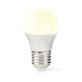 LED-Lamp E27 | G45 | 4.9 W | 470 lm | 2700 K | Warm Wit | Frosted | 1 Stuks