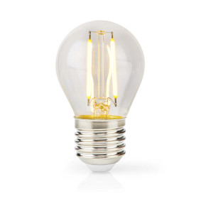 Lampadina a filamento LED E27 | G45 | 4.5 W | 470 lm | 2700 K | Dimmerabile | Bianco caldo | 1 pz.