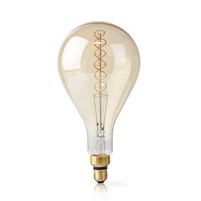 LED-Filament-Lampe E27 | A160 | 5 W | 280 lm | 2000 K | Dimmbar | Warmweiss | Retro Style | 1 Stück