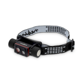 Headlight | Battery Powered / USB Powered | 3.7 V DC | Batteries included | Rechargeable | Rated luminous flux: 1000 lm | Light range: 180 m