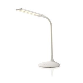 LED-Schreibtischlampe | Dimmbar | 280 lm | Wiederaufladbar | Berührungsfunktion | Weiss