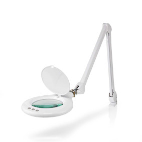Lámpara de mesa de aumento | Fuerza de la lente: 3 Diopter | 6500 K | 10 W | 660 lm | Blanco