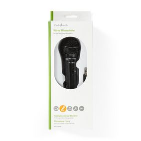 Nedis Microphone Filaire Plastique Noir (MPWD01BK) - Achat Micro NEDIS pour  professionnels sur