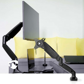 Monitor Halterung Schreibtisch Bildschirmhalter Ständer für LCD TV