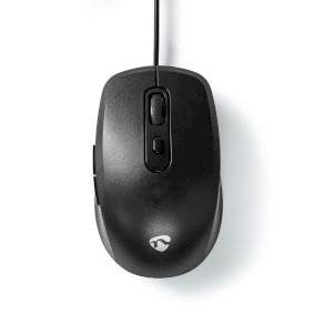 Mouse | Verdrahtet | 1200 / 1800 / 2400 / 3600 dpi | Einstellbar DPI | Anzahl Knöpfe: 6 | Rechtshändig