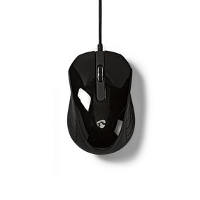 Kabelová Myš | DPI: 1200 dpi | Počet tlačítek: 3 | Obouruční | 1.50 m | Tichá myš