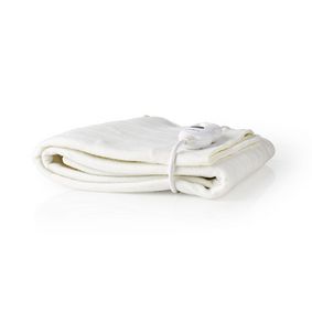 Electric Blanket | Underblanket | 1 Person | 150 x 80 cm | 3 Heat Settings | Washable | Overheating protection | Polyester