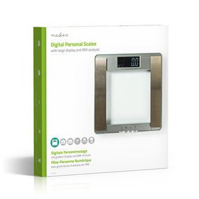 tempered glass personal scale used in