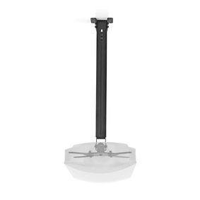Projektorhalterung | Vollbeweglich | 10 kg | drehbar | kippbar | Stahl | Schwarz