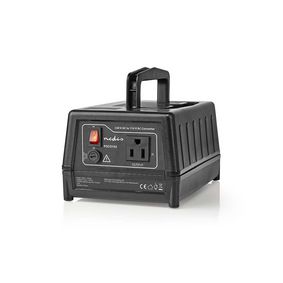 Power Converter | Mains Powered | 230 V AC 50 Hz | 270 W | Plug with earth contact | Black