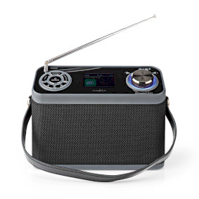 DAB Radio Portable, DAB/DAB Plus Radio, FM Radio, Portable Bluetooth  Speaker, Digital Radio with USB Charging for 15 Hours Playback, Bluetooth  Stereo