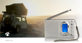 Radio mondiale, Design Portatile, AM / FM / SW, Alimentazione a batteria  / Alimentazione da rete, Digitale, 1.5 W, Uscita cuffie, Sveglia, Sveglia