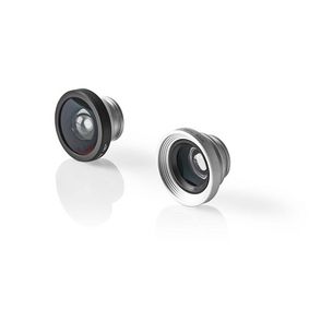 Camera Lens Kit | Smartphone / Tablet | 3-in-1 | Lens type: Fish Eye / Macro / Wide Angle | Screw and Plug