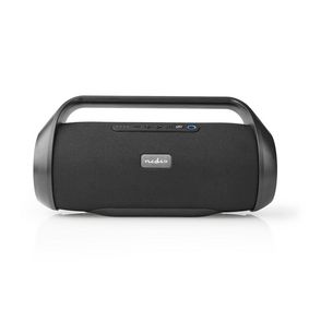 Bluetooth® Party Boombox | 6 hrs | 2.0 | 90 W | Media playback: AUX / USB | IPX5 | Linkable | Carrying handle | Black