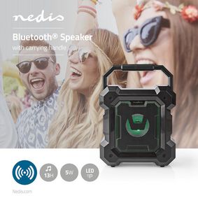 Bluetooth® højttaler | Maksimal batteritid: 13 timer | Borddesign | 5 W | Mono | Indbygget mikrofon |