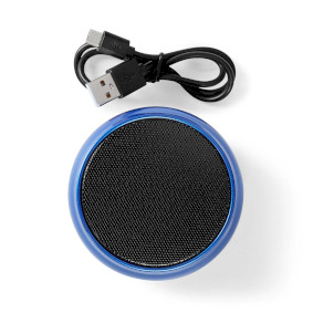 Bluetooth® Speaker | microphone battery W Design | Blue 5 Maximum | Built-in Handheld play | | 4 | | Linkable Mono hrs time