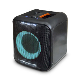 Bluetooth® Party Speaker | Battery play time: 5 hrs | 150 W | Carrying handle | Party lights | Linkable | Equalizer | Black / Orange