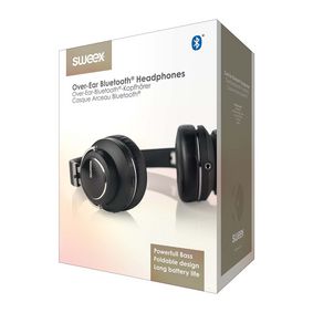 inhoudsopgave Jood Staat Over-Ear Headphones Bluetooth 1.2 m Black
