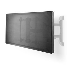 Outdoor TV Screen Cover | Screen size: 50 - 52 " | Supreme Quality Oxford | Black