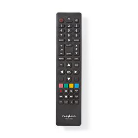 Universal Remote Control | Programmable | 2 Devices | Clear Lay-out | Infrared | Black