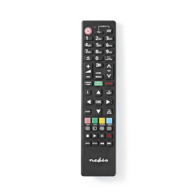 Replacement Remote Control | Suitable for: Panasonic / Sharp | Fixed | 1 Device | Amazon Prime / Disney + Button / Netflix Button / Rakuten TV Button / Viera Link Button / Youtube Button | Infrared | Black