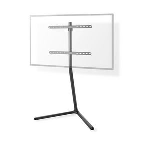 TV Floor Stand | 49 - 70 " | Maximum supported screen weight: 40 kg | V-shape Design | Anti-tip strap | Snap-lock | Aluminium / Steel | Black