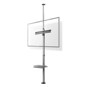 Full Motion TV Stand | 37-70 " | Maximum supported screen weight: 30 kg | Tiltable | Rotatable | Adjustable pre-fixed heights | Aluminium / Steel | Black / Silver