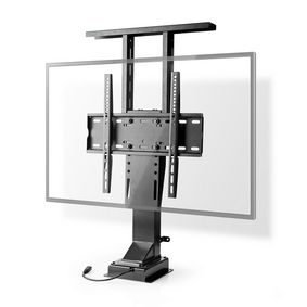 Motorisierte TV-Ständer | 37 - 65 " | maximal unterstützes Bildschirmgewicht: 50 kg | Built-in Schaltschrankbau | Hubbereich: 68.0 - 158.0 cm | ferngesteuert | Stahl | Schwarz