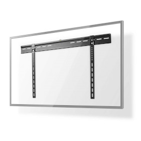 Soporte TV Fijo de pared | 37 - 70 " | Peso máximo de pantalla compatible: 65 kg | Mínima distancia de la pared: 9 mm | Acero | Negro
